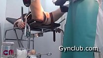 Tanya on the gynecological chair (episode-6)